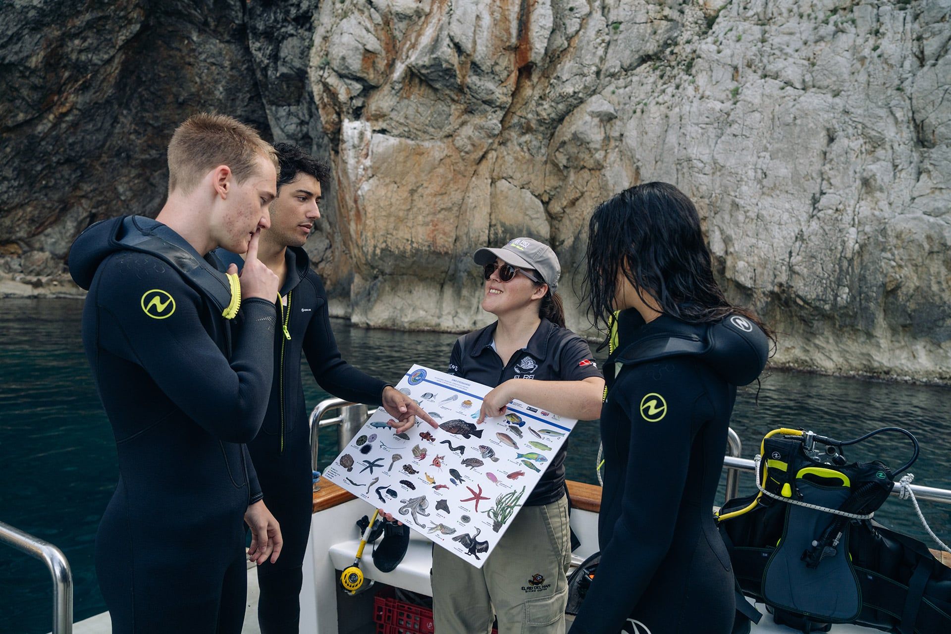 El Proyecto Rex, impulsado por Miriam, es una iniciativa que busca incrementar el conocimiento sobre la población de meros en las Islas Medes y la Costa del Montgrí. Tanto buceadores como ecoturistas aportan datos mediante la fotoidentificación de estos emblemáticos peces, contribuyendo así al estudio de su dinámica poblacional. 