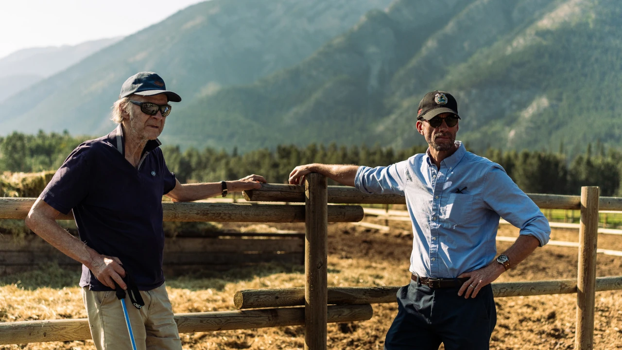 gallery image Fiennes return to the wild